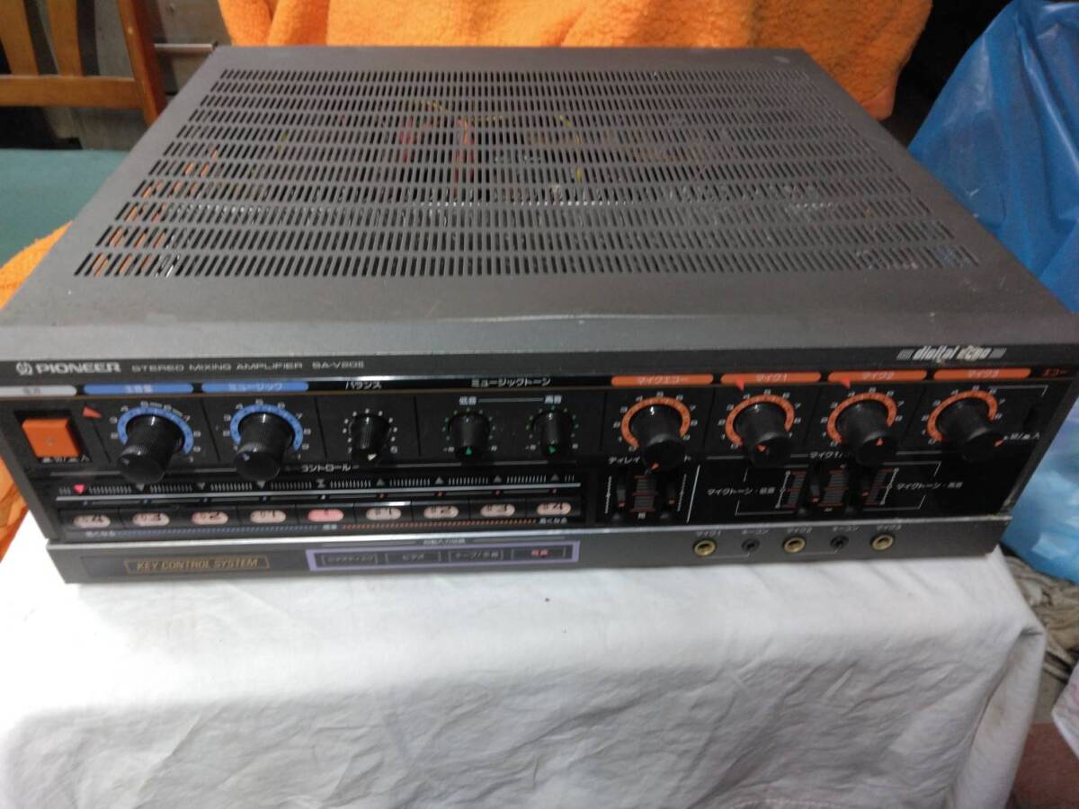 PIONEER カラオケアンプ SA-V21II ミキサー/デジタルエコー PIONEER カラオケアンプ SA-V21II ミキサー/デジタルエコー