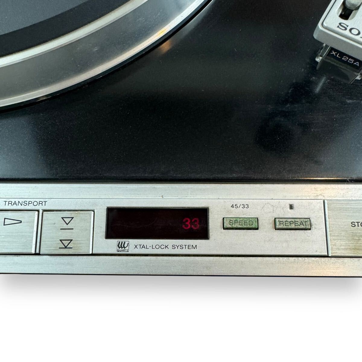 SONY ソニー PS-FL77 レコードプレーヤー 取扱説明書 動作品