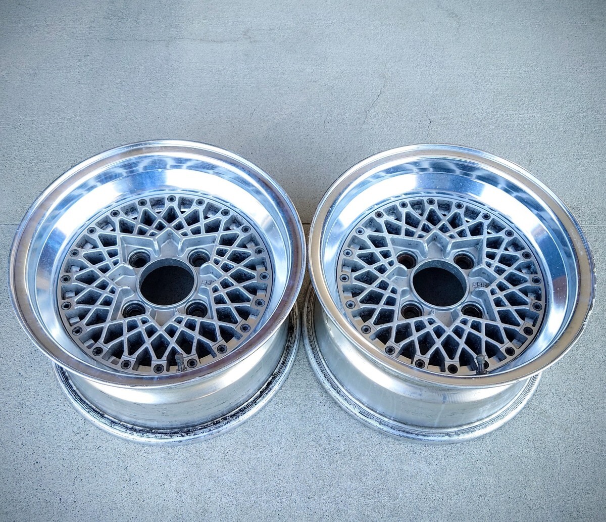 SSR フォーミュラメッシュ 5穴 15×8JJ -14 114.3 TYPE A（交換あり）