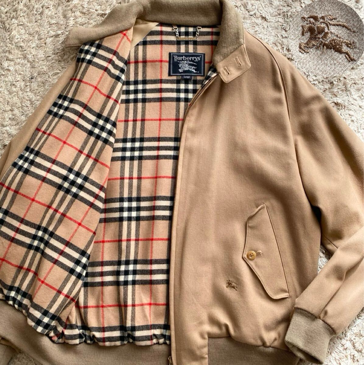 希少 カシミヤ混】 グラハムヒル ドリズラージャケット G9 スウィング