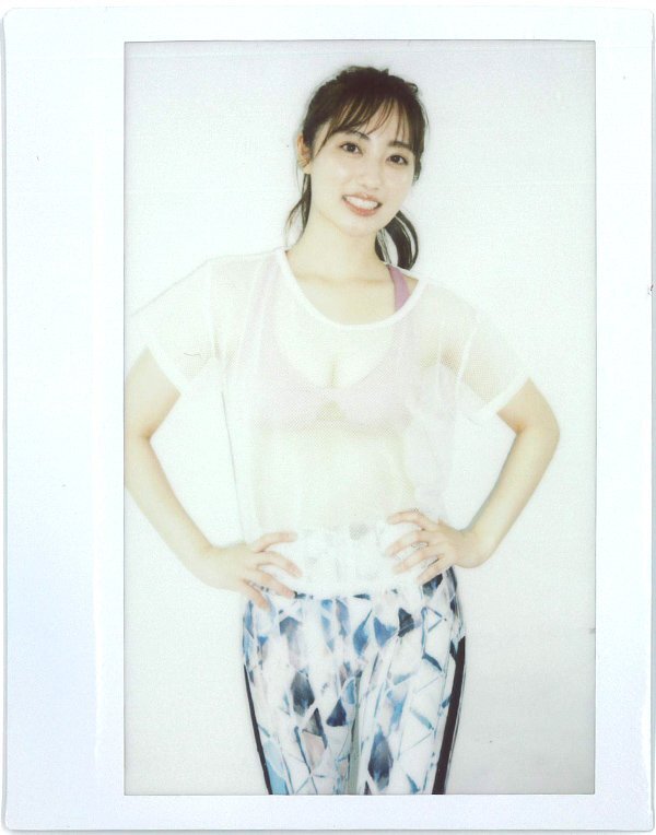 奥山かずさ 直筆 サイン 入り チェキ 懸賞 当選品 CARトップ 抽プレ