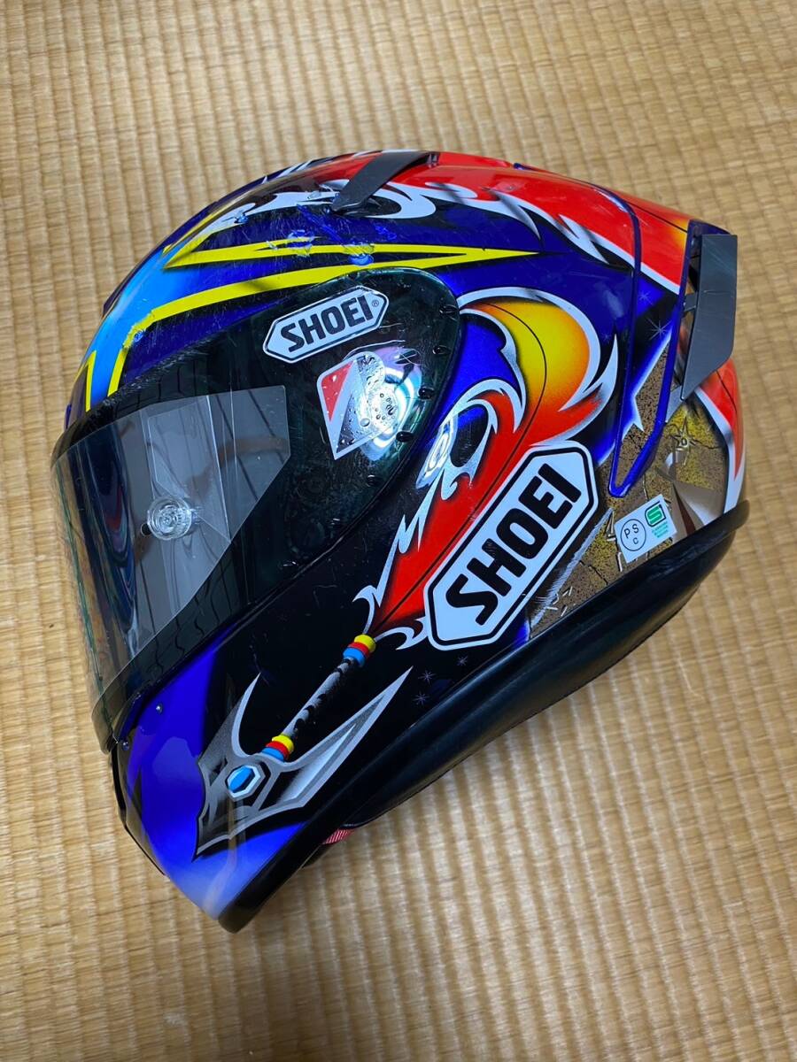 激レア SHOEI X-8V Norick ノリック 阿部 典史 選手 レプリカ 