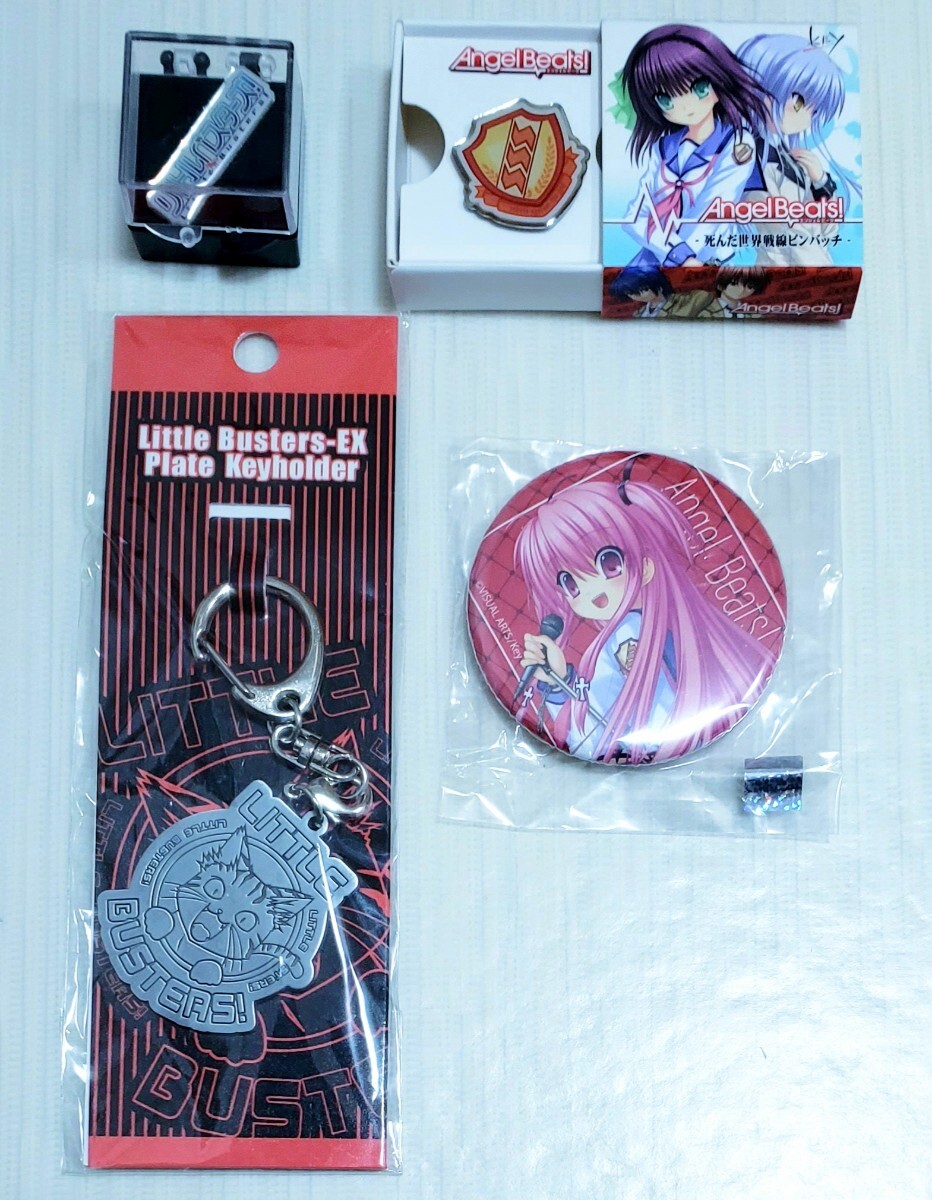 Angel Beats!』天使＆『リトルバスターズ！』クド Na-Ga直筆サイン入り 