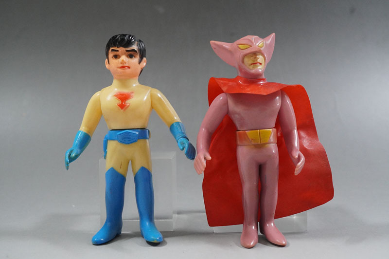 万創 科学忍者隊ガッチャマン コンドル ジョー ソフビ 当時物