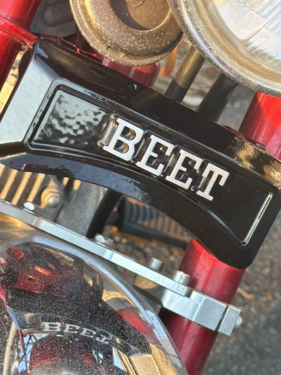 GS400 GS400E ステムエンブレムBEET ビート ステムカバー