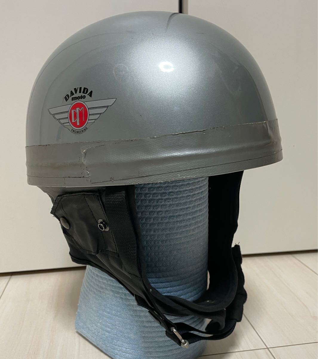 ダビダヘルメット DAVIDA 白 観賞用 ダビダ DAVIDA ハーフヘルメット