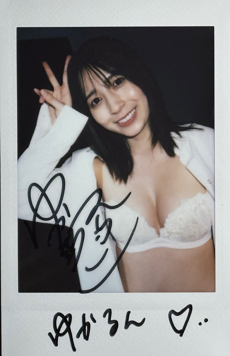 夏来唯　直筆サイン入りチェキ　ニプレス 夏来唯 サイン入りチェキ ⑤