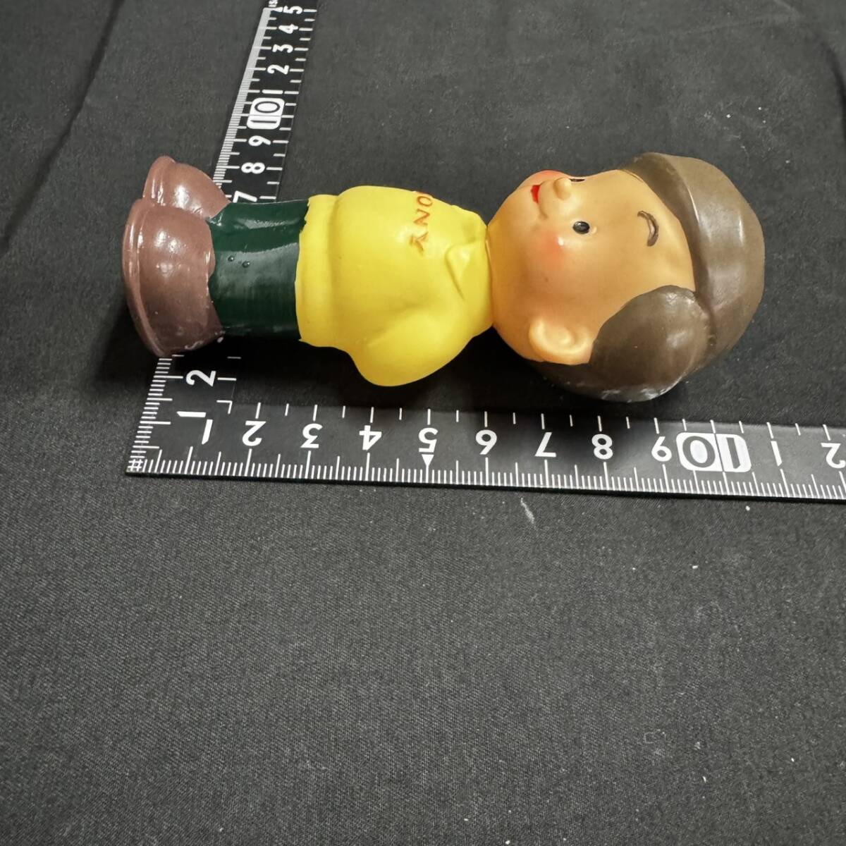 【希少】マルハ坊や 大洋漁業 ソフビ人形 マルハソーセージ　昭和レトロ　手塗り 希少】マルハ坊や 大洋漁業 ソフビ人形 マルハソーセージ 昭和