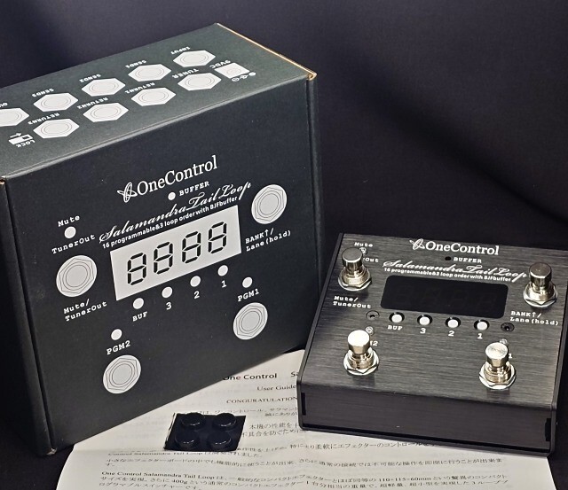 最落無し! One Control　Salamandra Tail Loop / a28684 ☆超軽量、超小型を実現した3ループ プログラマブル スイッチャー 1円 最落無し! One Control Salamandra Tail Loop ⁄ a29360 ☆超軽量、超