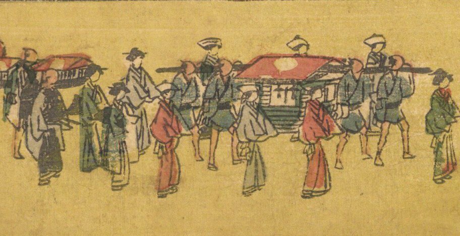 hana_desu15 本物 浮世絵 周延画【朝鮮國王城ノ圖 三枚続】明治