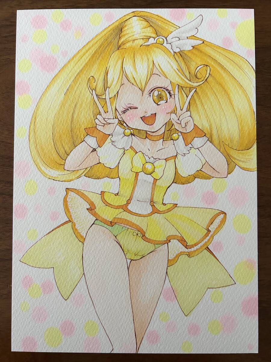 10枚】「キュアピース 黄瀬やよい スマイルプリキュア! A」アニメ/同人