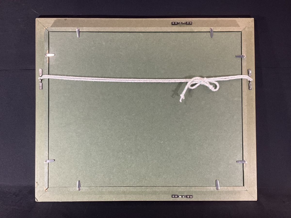 林　道夫　油絵　額縁入り 中古】真作保証□林道夫□上高地□SM□実力人気作家□額付絵画