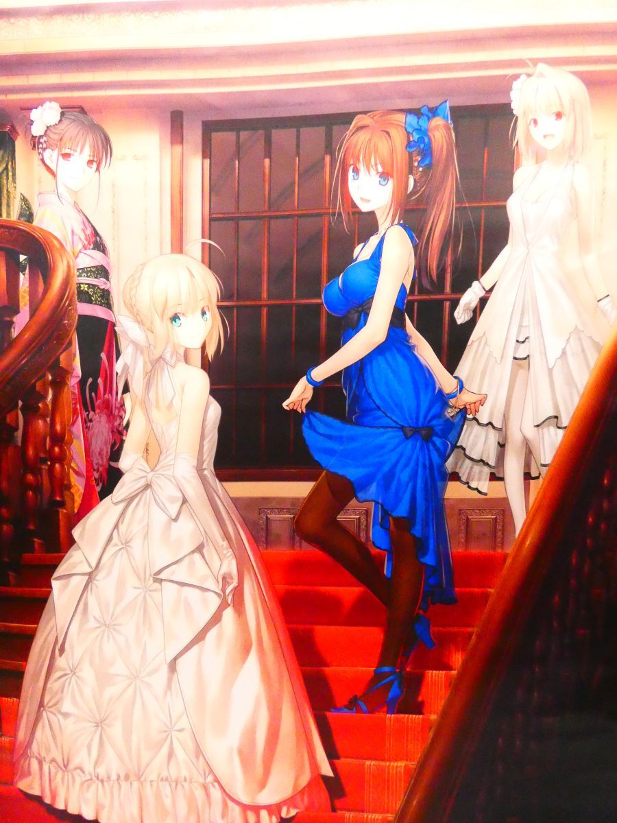 TYPE-MOON FES タペストリー B0 キービジュアル TYPE-MOON展