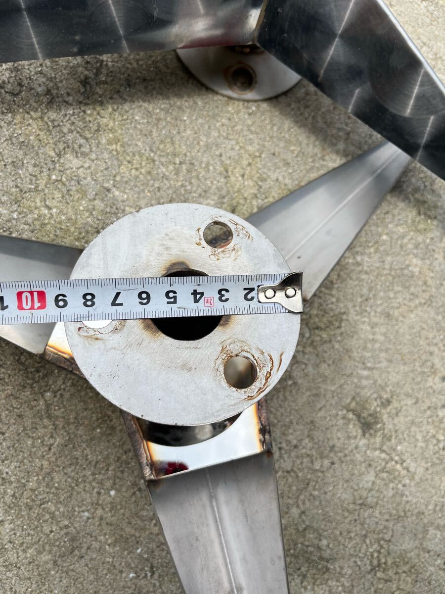 22.5インチ 車＆バイク ウロコステンレス製 中型車用 17.5インチ