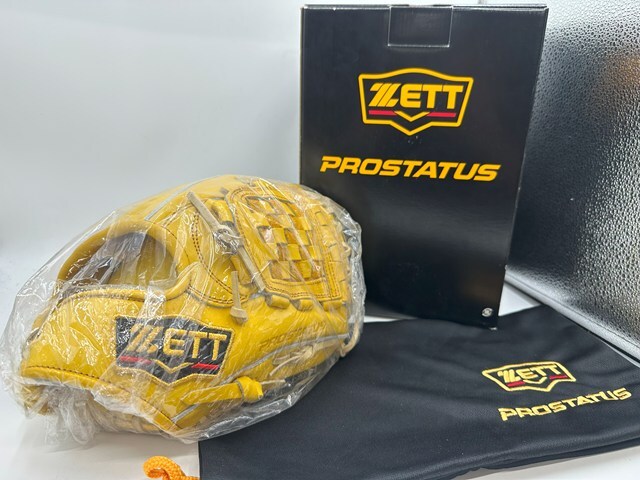 ZETT プロ支給品 山崎勝己 H-62 キャッチャーミット 硬式グローブ ZETT プロ支給品 山崎勝己 H-62 キャッチャーミット 硬式