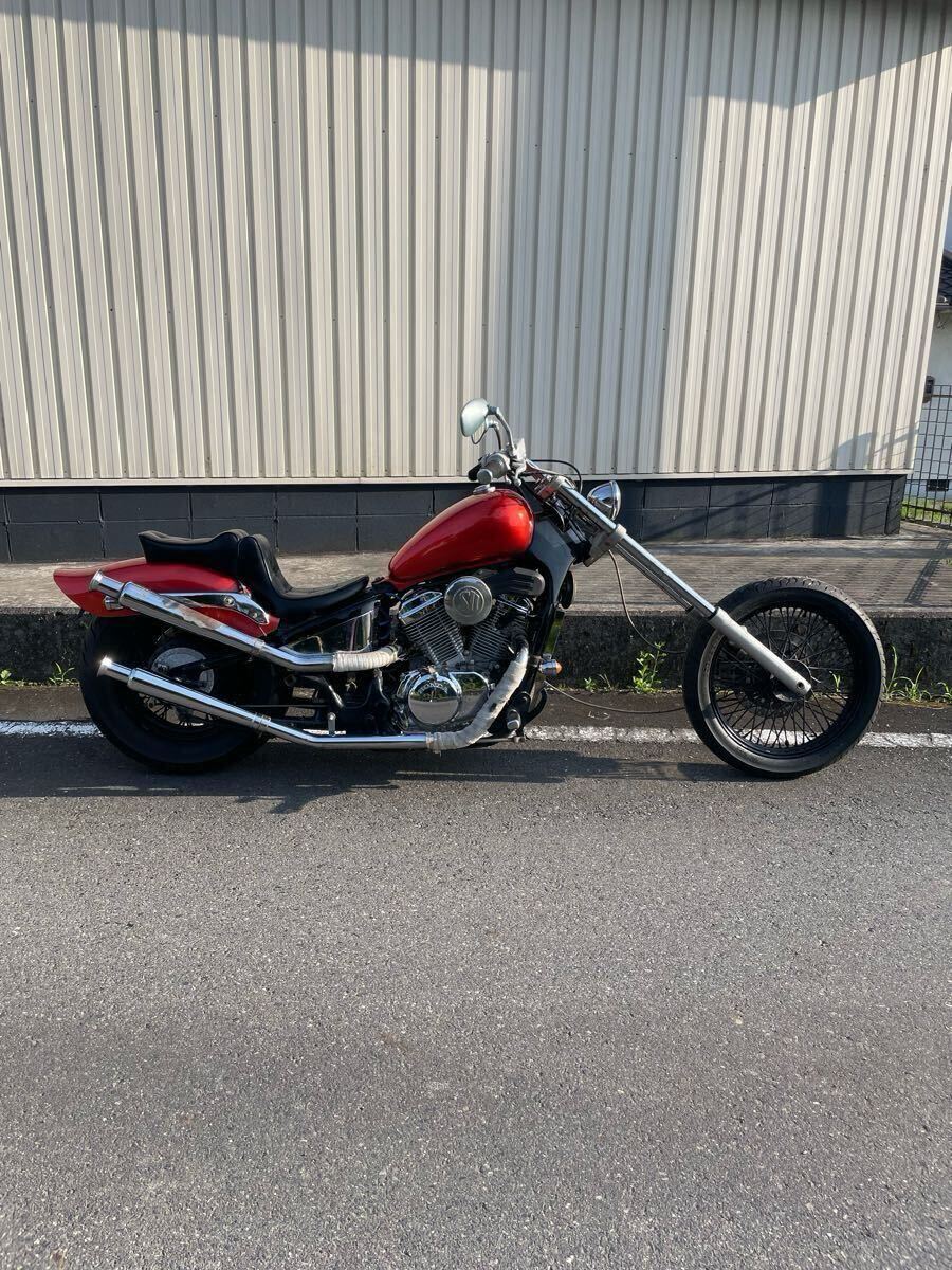 ホンダスティード400用トリプルツリー