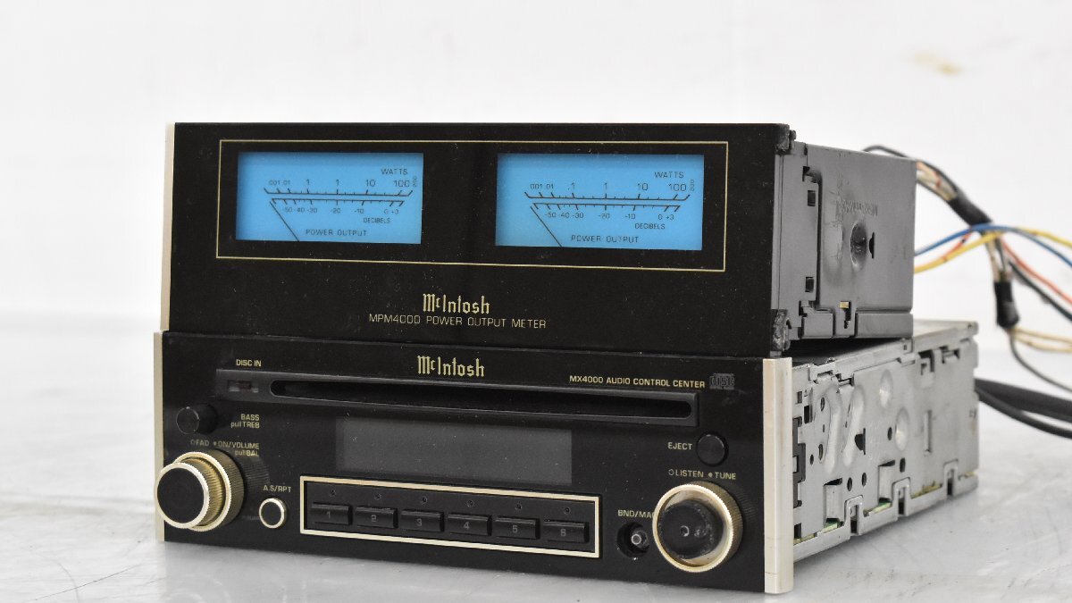 McIntosh MX406S メーターMPM4000 ジャンク品として出品