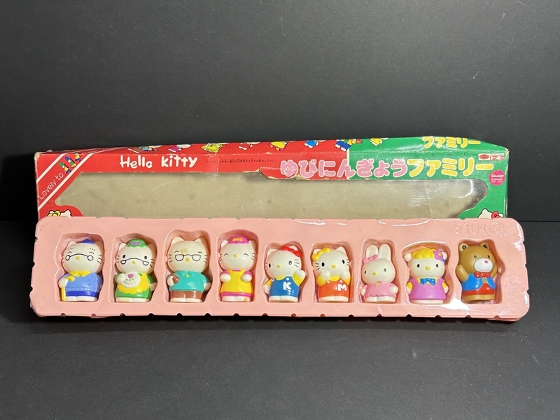 トーホー　ムーミン谷の、、指人形ファミリー ムーミン 指人形 ムーミン谷のゆびにんぎょうファミリー