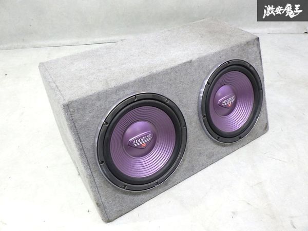 【値下げ】FUSION アンプ内蔵 ダブルウーファーボックス □FUSIONアンプ内蔵ダブルウーハーボックス FSN-WX17L□