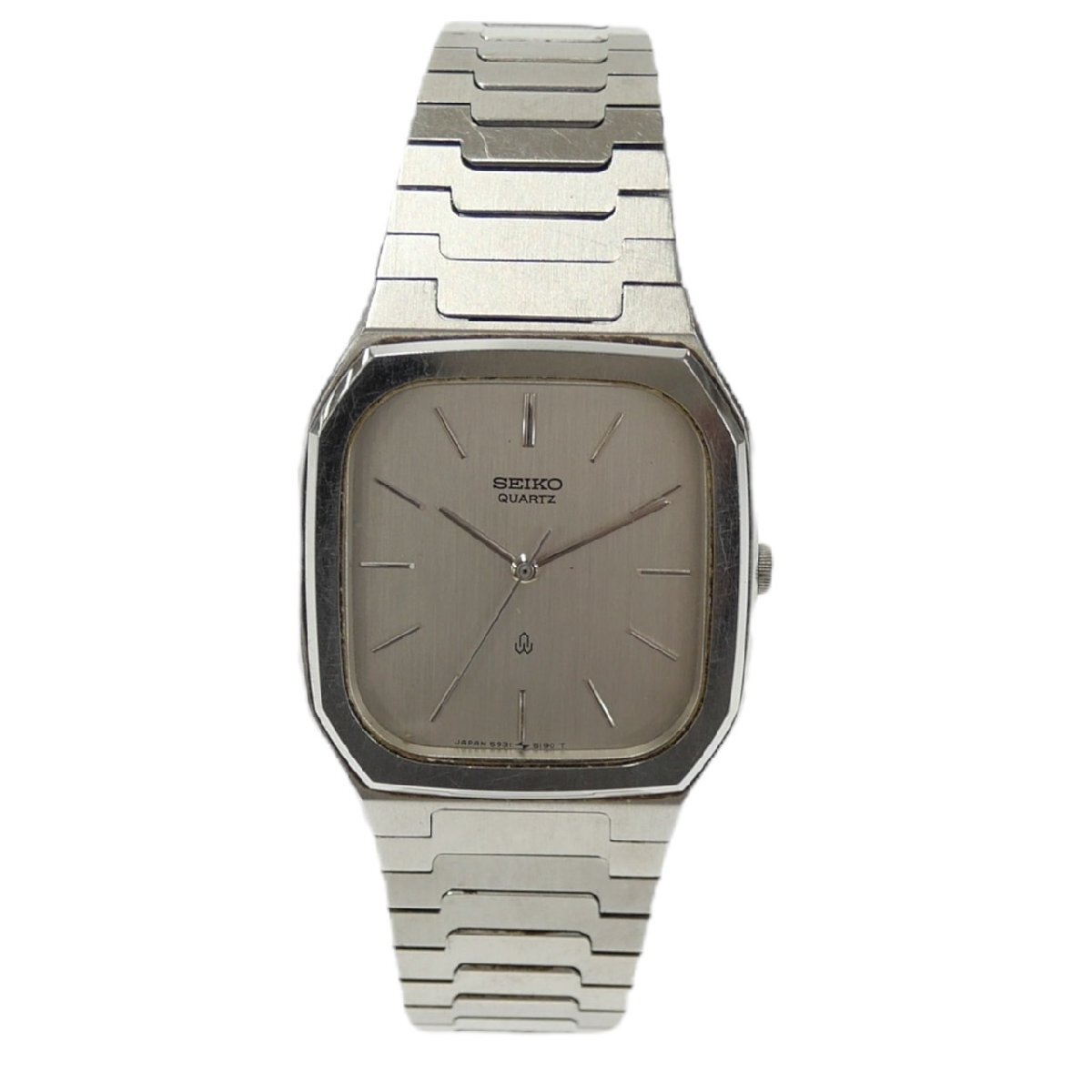 新品未使用セイコーメロディ置時計エンブレム木象嵌電波置き時計HW528B