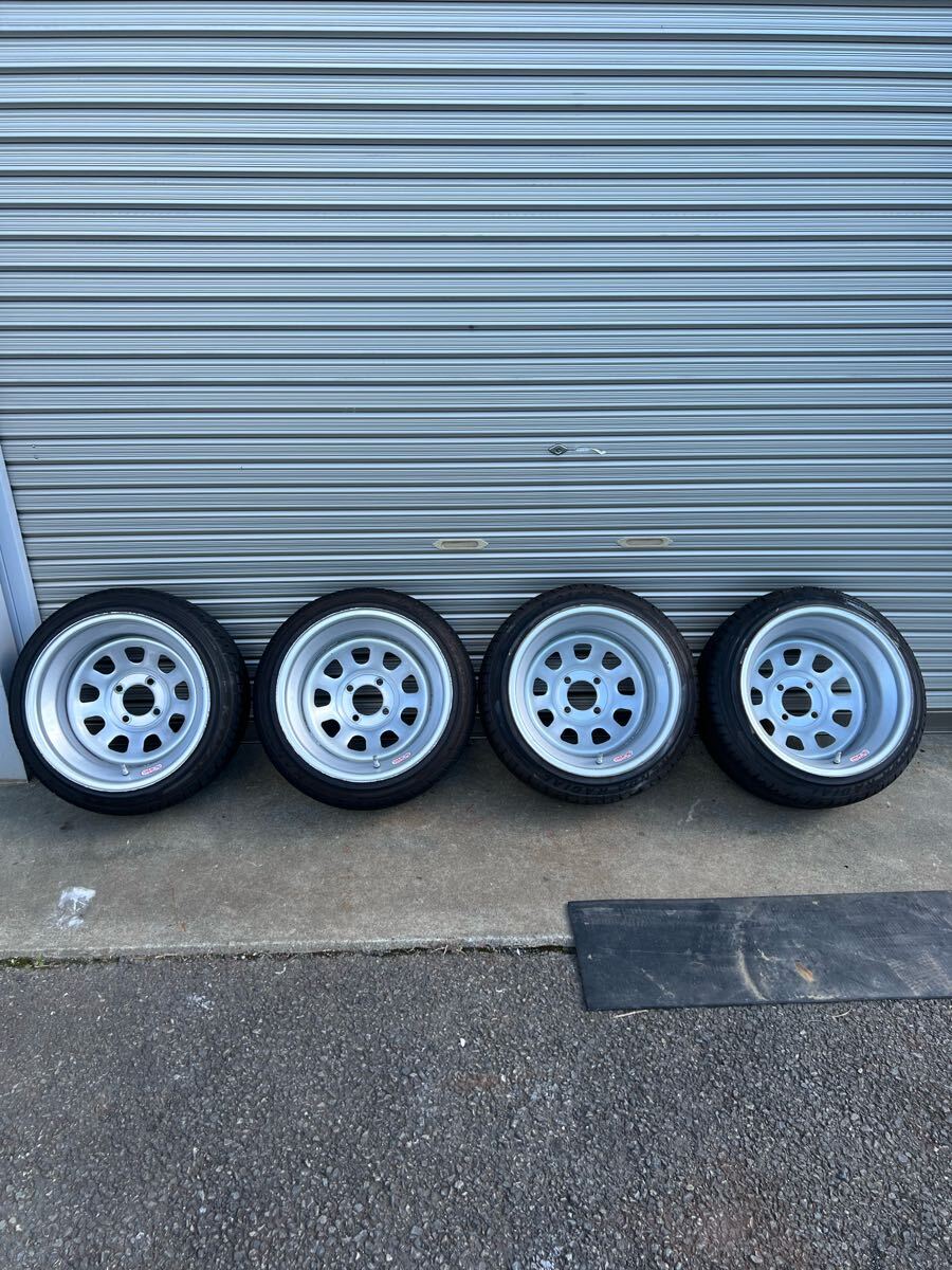 着払い‼️ダイヤモンドレーシング 15インチホイール 4本セット Diamond Racing Wheels ダイヤモンドレーシング ホイール- deepstage