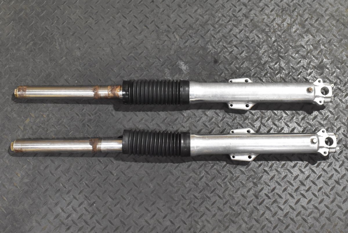 GSX400F ダブルアンチフロントフォーク 当時 GS400 GT ザリ ゴキ GS400