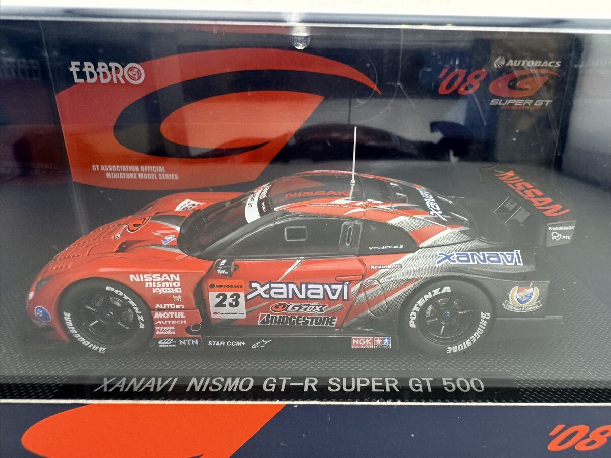 EBBRO 1/43 Nissan XANAVI NISMO Z #23 – SUPER GT 500 2006 – Motoyama/Matsuda