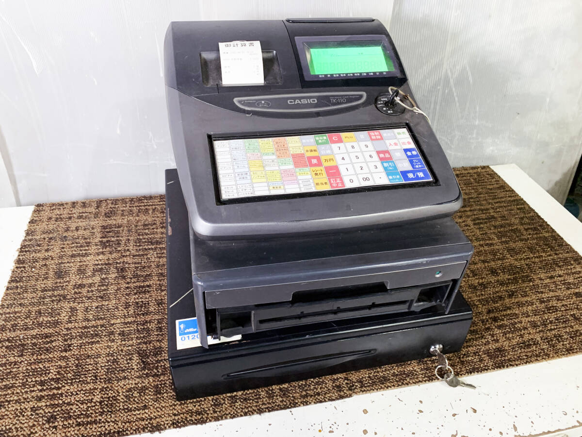 希少 カシオ TE-2100-MED 医療用 レジスター 250925 カシオ