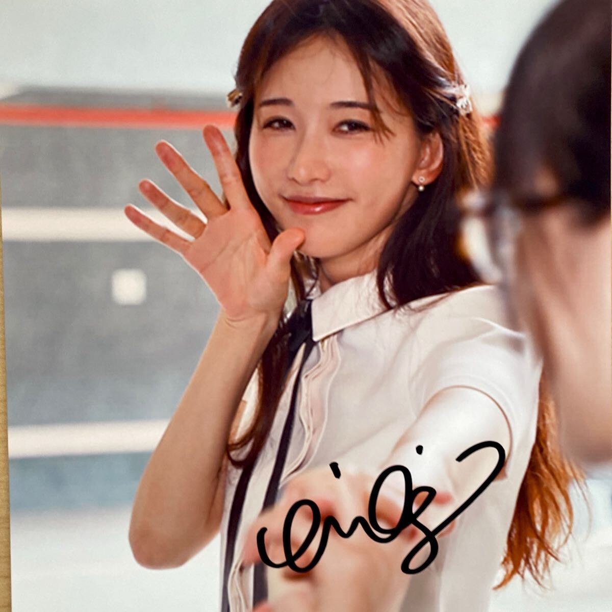 リン・チーリン Lin Chi-ling 林 志玲 直筆サイン入り写真 台湾/女優の