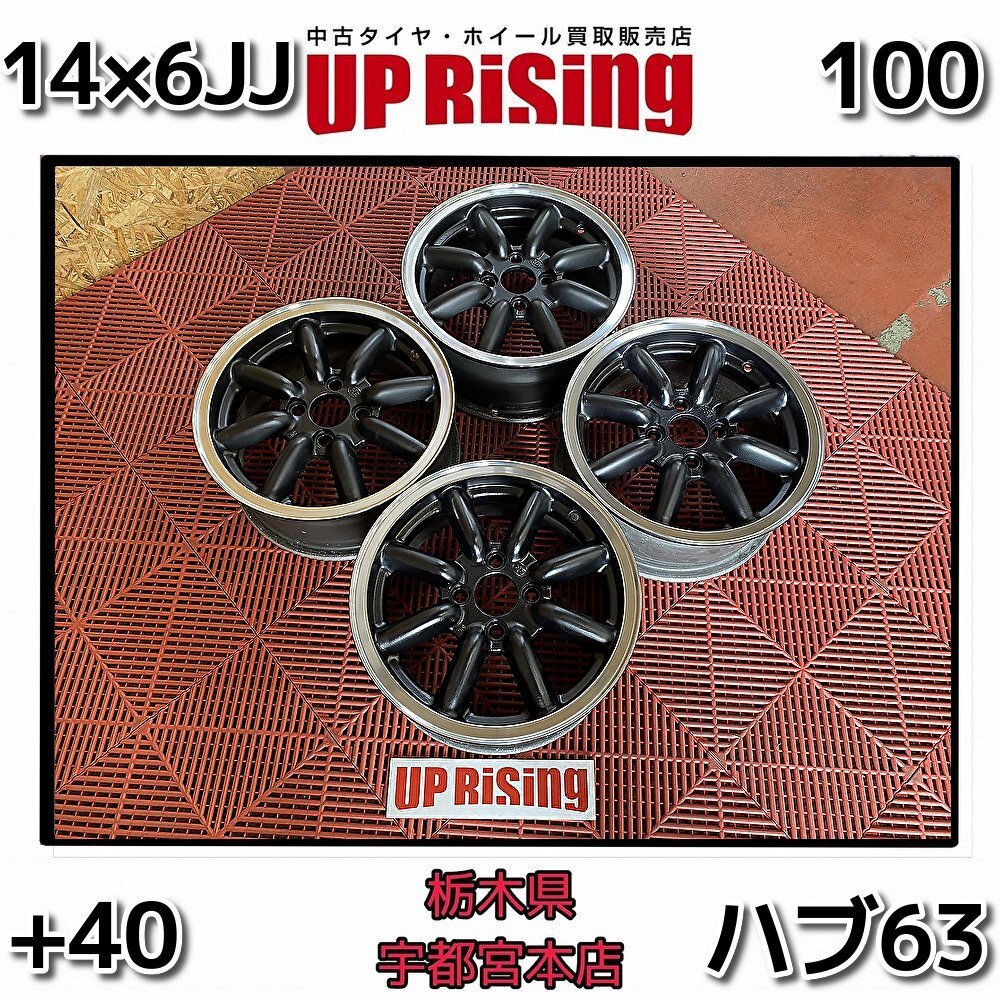中古】軽量 Black Racing PRO N1 ブラックレーシング ホイール 1本 4H