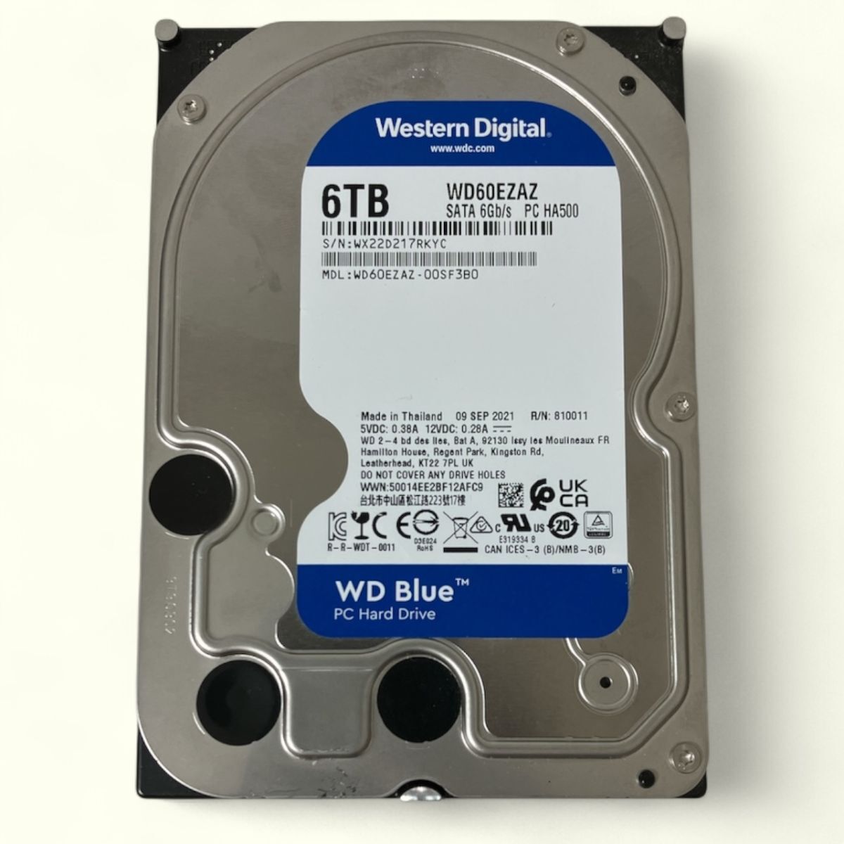 Western Digital Ultrastar DC HC530 SATA HDD de 14 TB - 7200 RPM, SATA 6