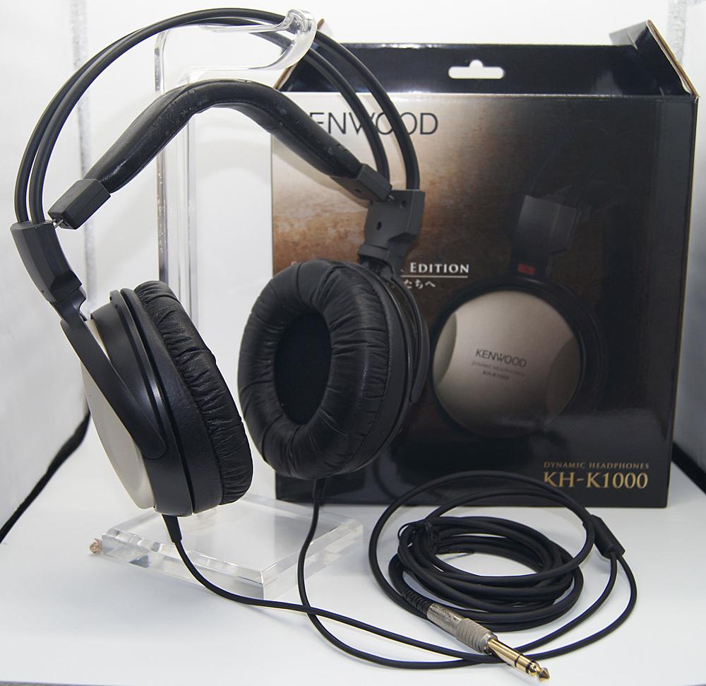 【未使用品】KENWOOD KH-K1000 ダイナミックヘッドホン Yahoo!オークション -「kenwood k1000」(その他) (ヘッドフォン)の落札