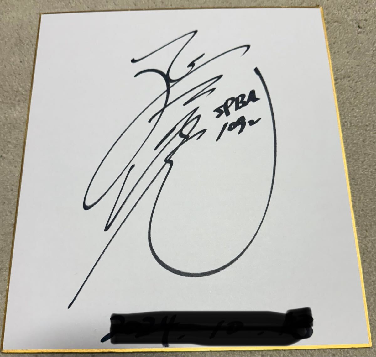 竹原三貴 サイン カード 【ボウリング革命 P☆LEAGUE オフィシャル DVD