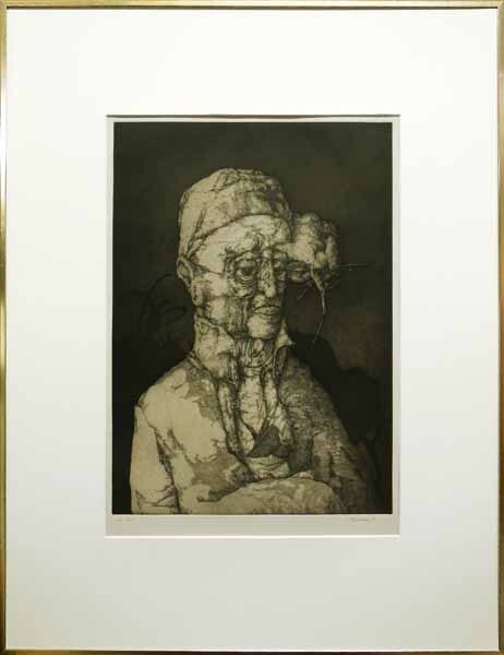 美術品】【GLC】嶋根幸延 「少女裸婦」 油彩12号 スペイン在住