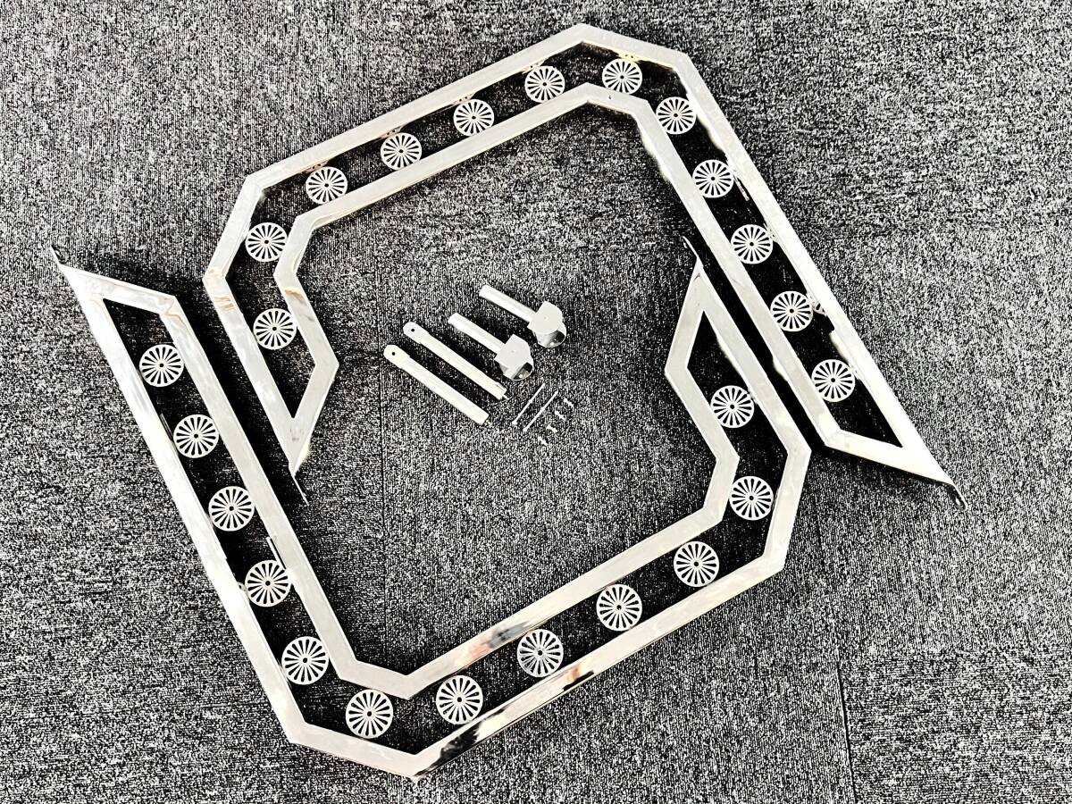 UD 4トン ファインコンドル ステンレス 左 ミラーステー の落札情報 