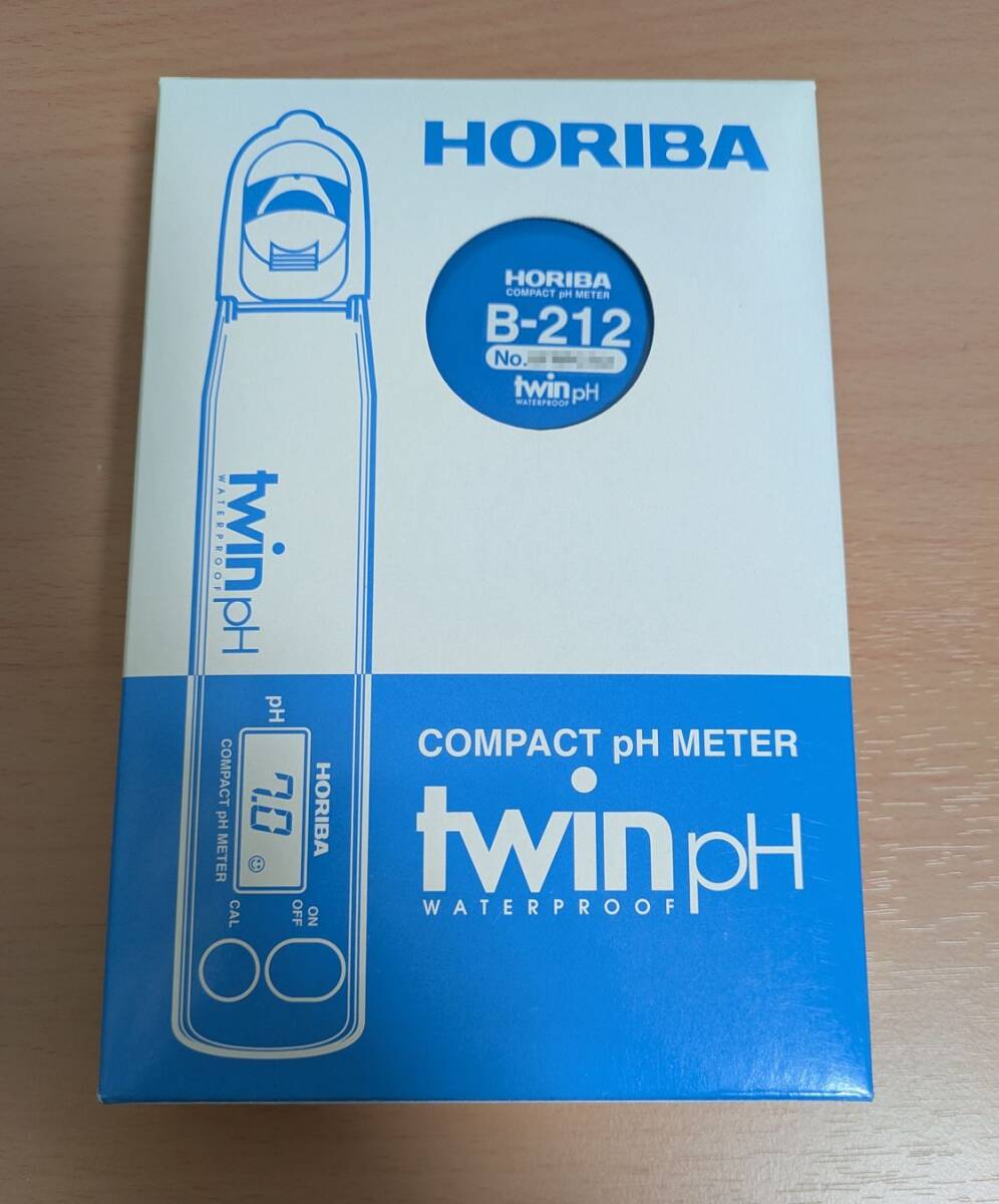 HORIBA twin pH コンパクト pHメーター B-211 // 染色 藍染の落札情報