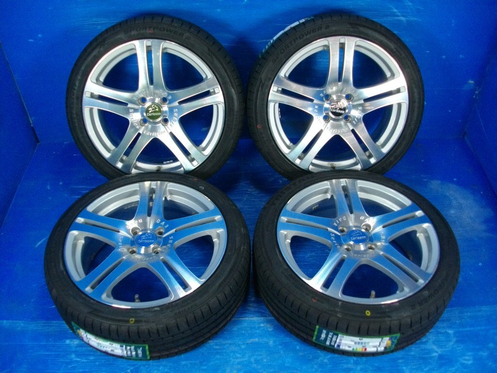 carlsson カールソン CR1/16 17インチ ホイール 4本 7J/+40 4穴 PCD100