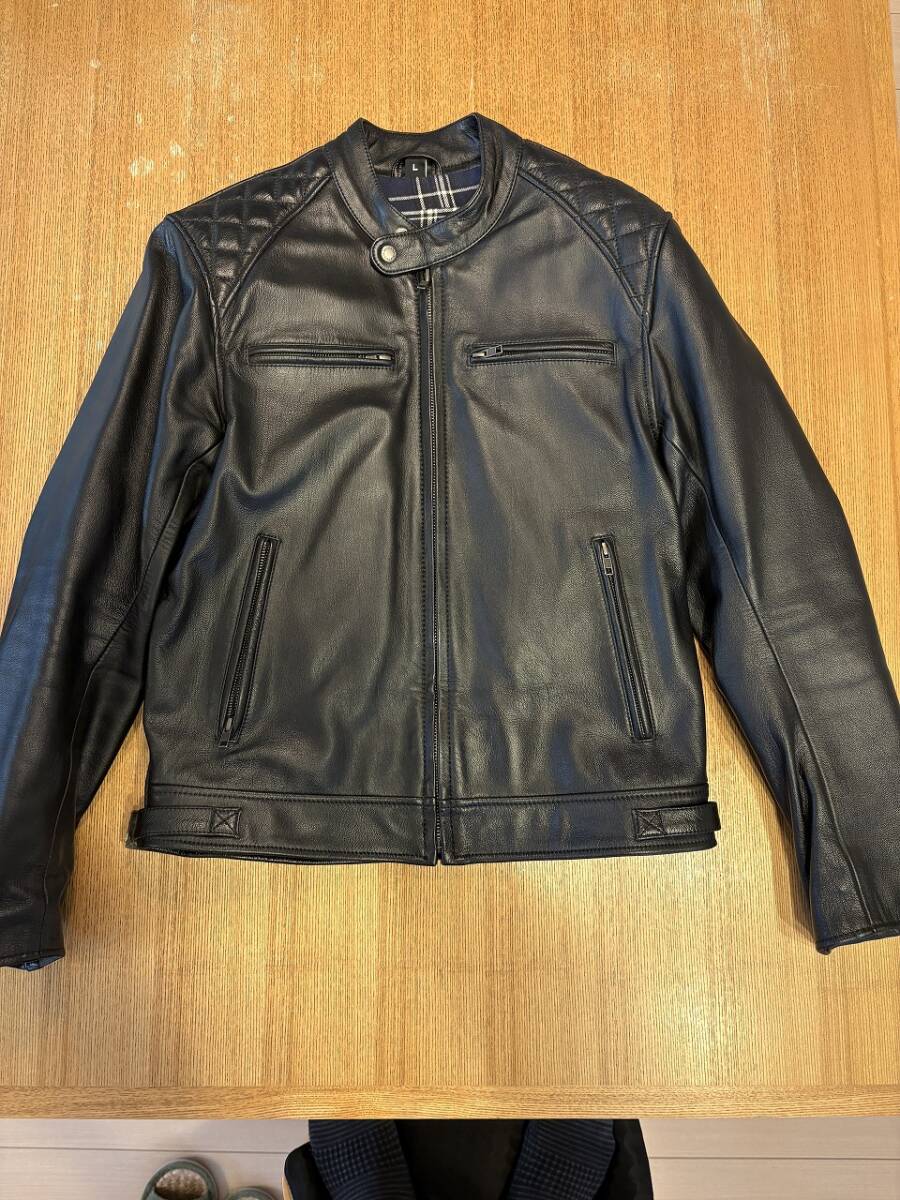 中古】定価￥37,800 美品 DEGNER デグナー 羊革 ラムレザー シングル