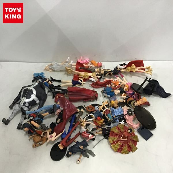 1円〜 訳あり ジャンク ONE PIECE モンキー・D・ルフィ、しらほし姫、ネフェルタリ・ビビ、ボア・ハンコック、ナミ他の1番目の画像