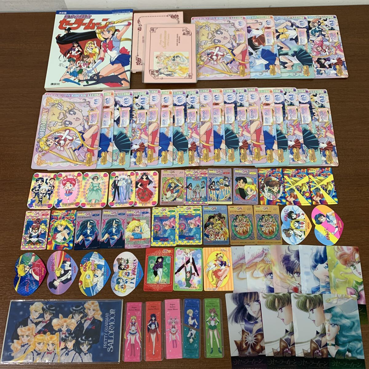 美少女戦士セーラームーン 1995 1996年 卓上カレンダー3点セット 武内