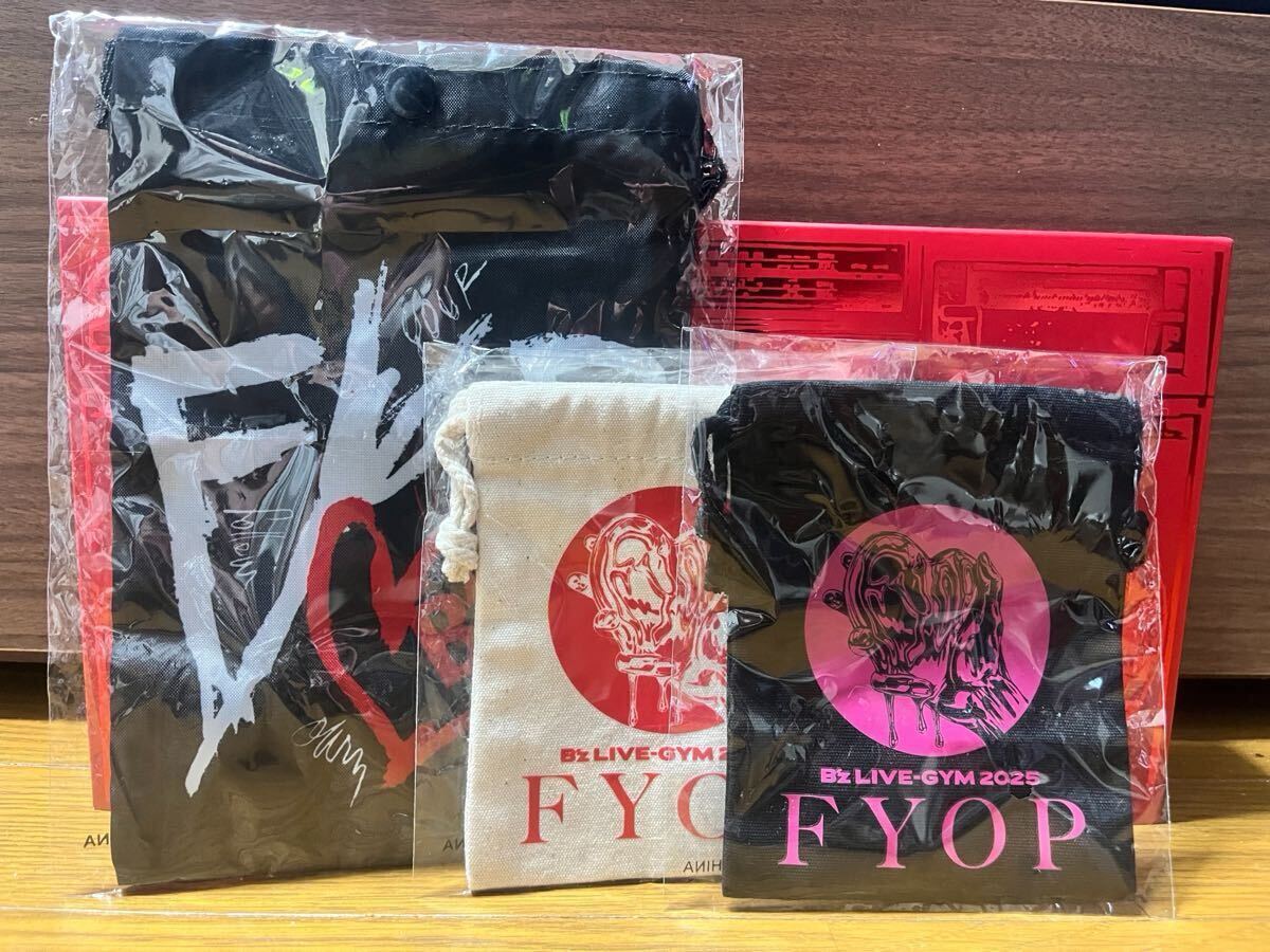 新品】送料無料 B'z サイン 2019.8.4 zepp福岡 LIVE-GYM 2019 -Whole