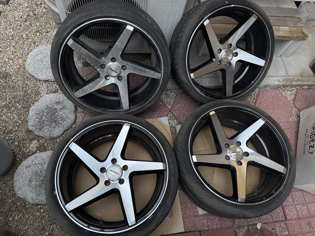 中古ホイール NEWING Alpil アルピール H40 16インチ 5.5J +48 PCD 100 