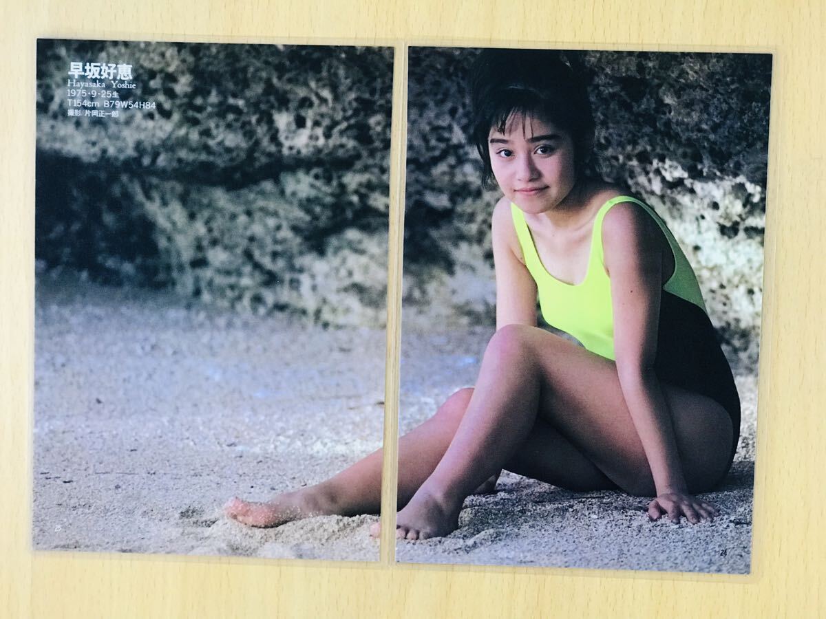 ☆貴重15P！☆早坂好恵☆当時物切り抜き☆No.7567☆の落札情報詳細