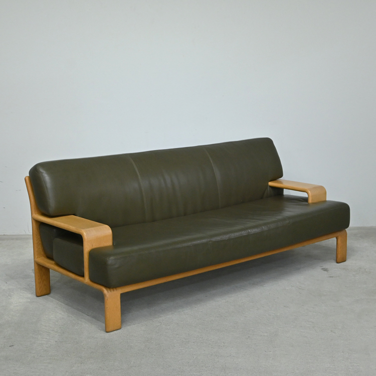 中古】□CONDE HOUSE/カンディハウス□高級□ハナコ□ソファベッド（L