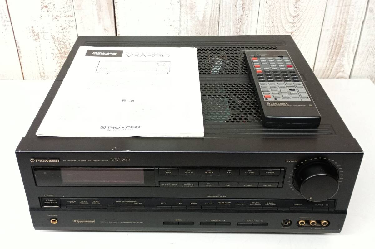 中古】Pioneer パイオニア VSA-1000D AVデジタルサラウンドアンプ AV