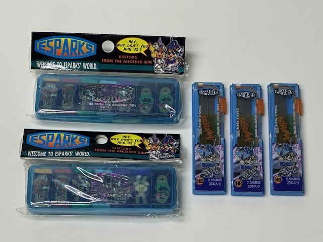 中古】未使用品 エスパークス☆ゲーム缶ペンケース 筆箱☆サンエックス