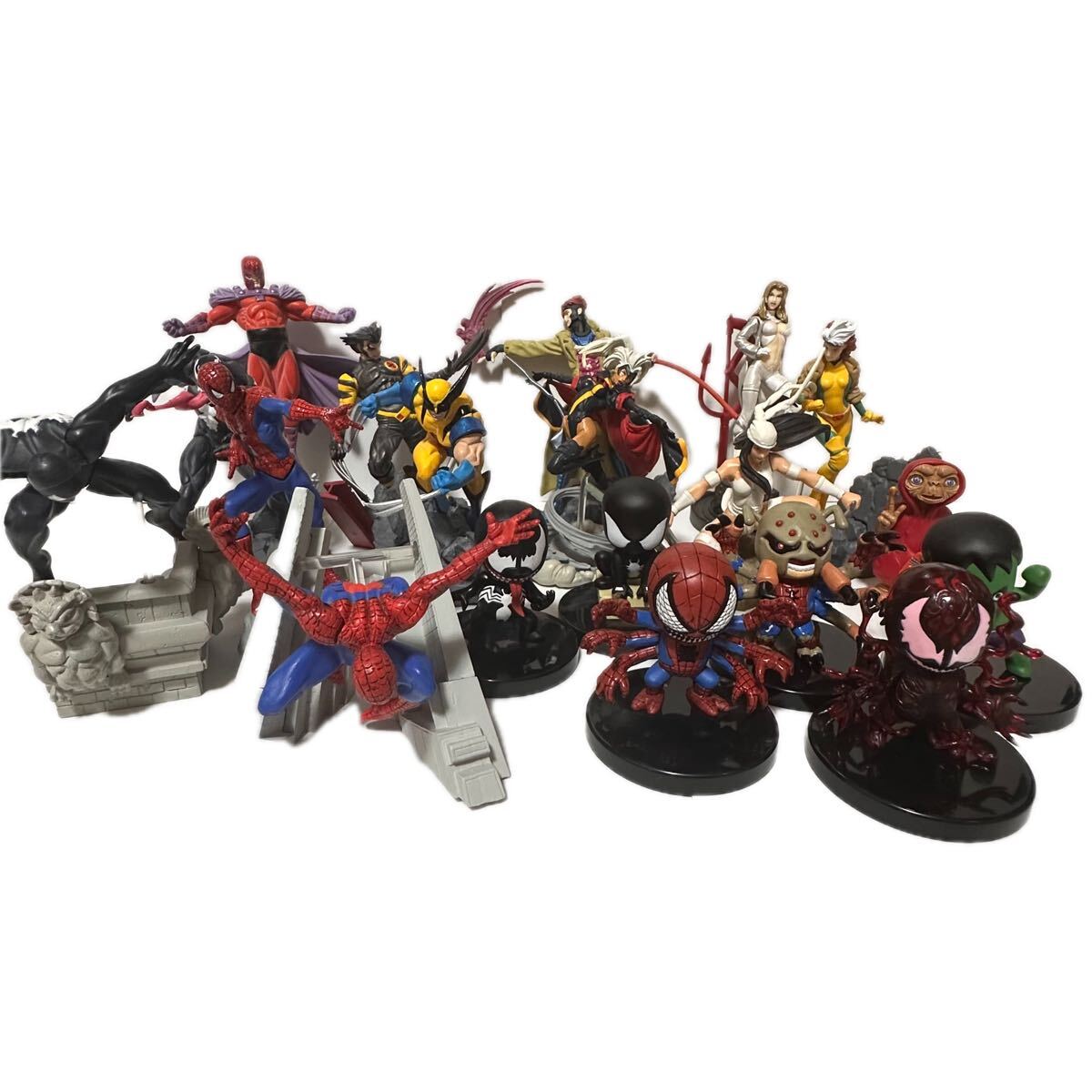 希少☆当時物 ガシャポン ぶっとび! 爆走戦線 バイク 人形 2体付