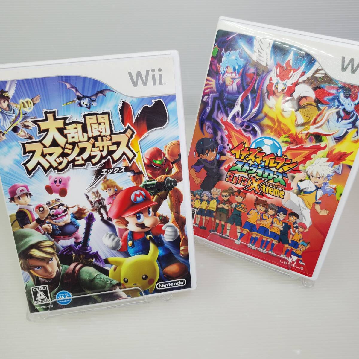 Wii イナズマイレブン ストライカーズ 2012エクストリーム 2枚セットの
