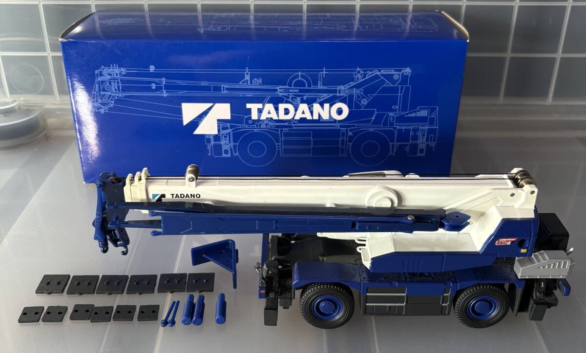 タダノ ミニチュアTADANO ラフテレーンクレーン GR-250N G3aの落札情報