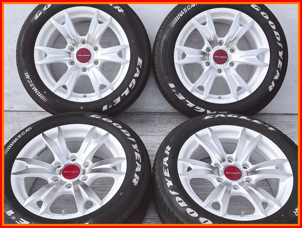 やや傷や汚れあり】415 COBRA BADRUCKER ホイール 18×8J 6穴 139.7 +38 やや傷や汚れあり】415 COBRA BADRUCKER ホイール 18×8J 6穴 139.7 +38
